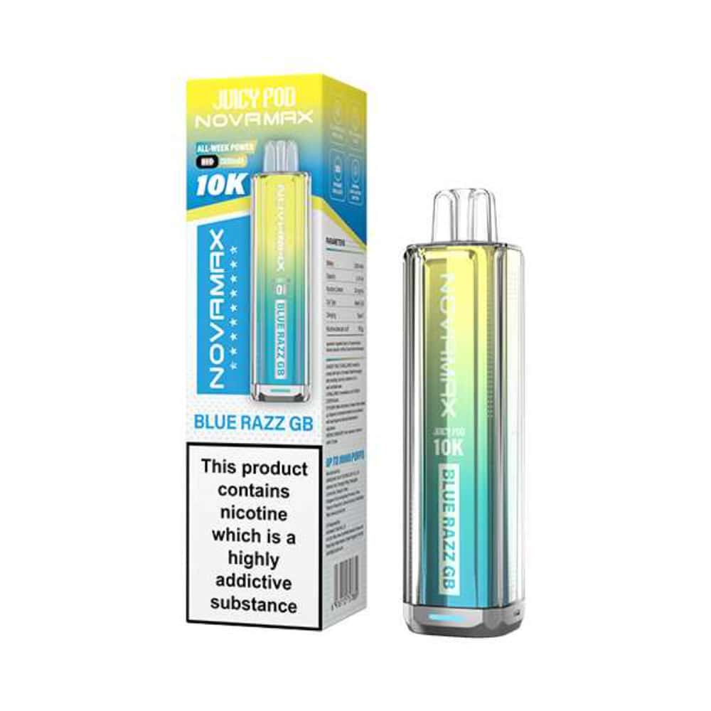 Juicypod Novamax 10k Vape Kit Box of 5