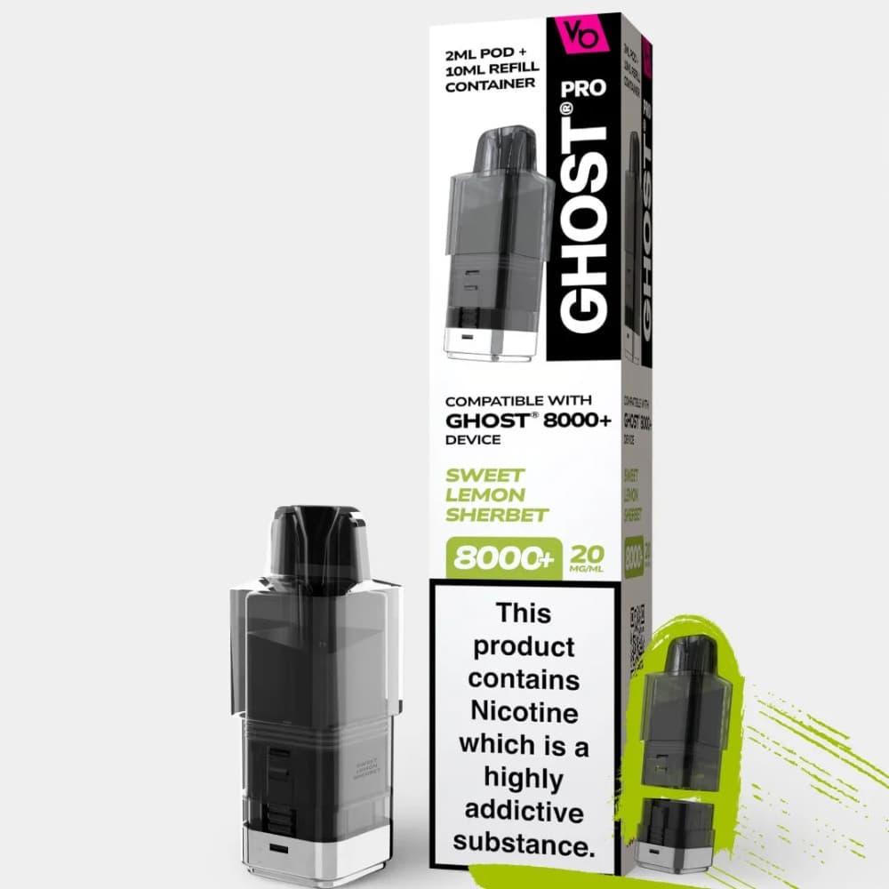 Ghost Pro 8000 Refill Pods Pack of 5