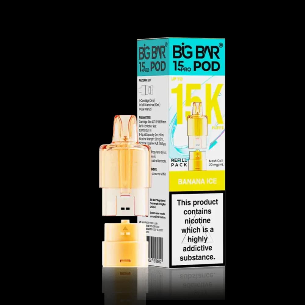 Big Bar Pro 15k Pods Pack of 5