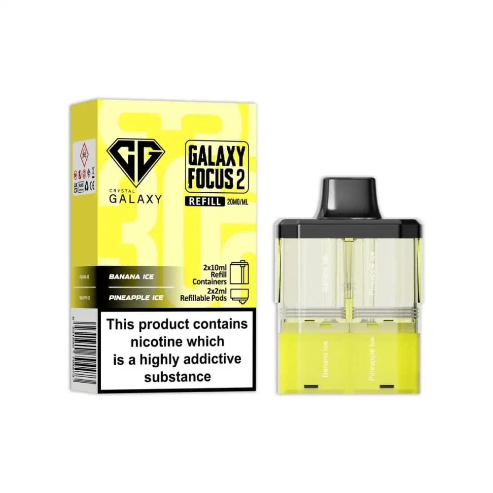 Crystal Galaxy Focus 6k Pods Pack of 5