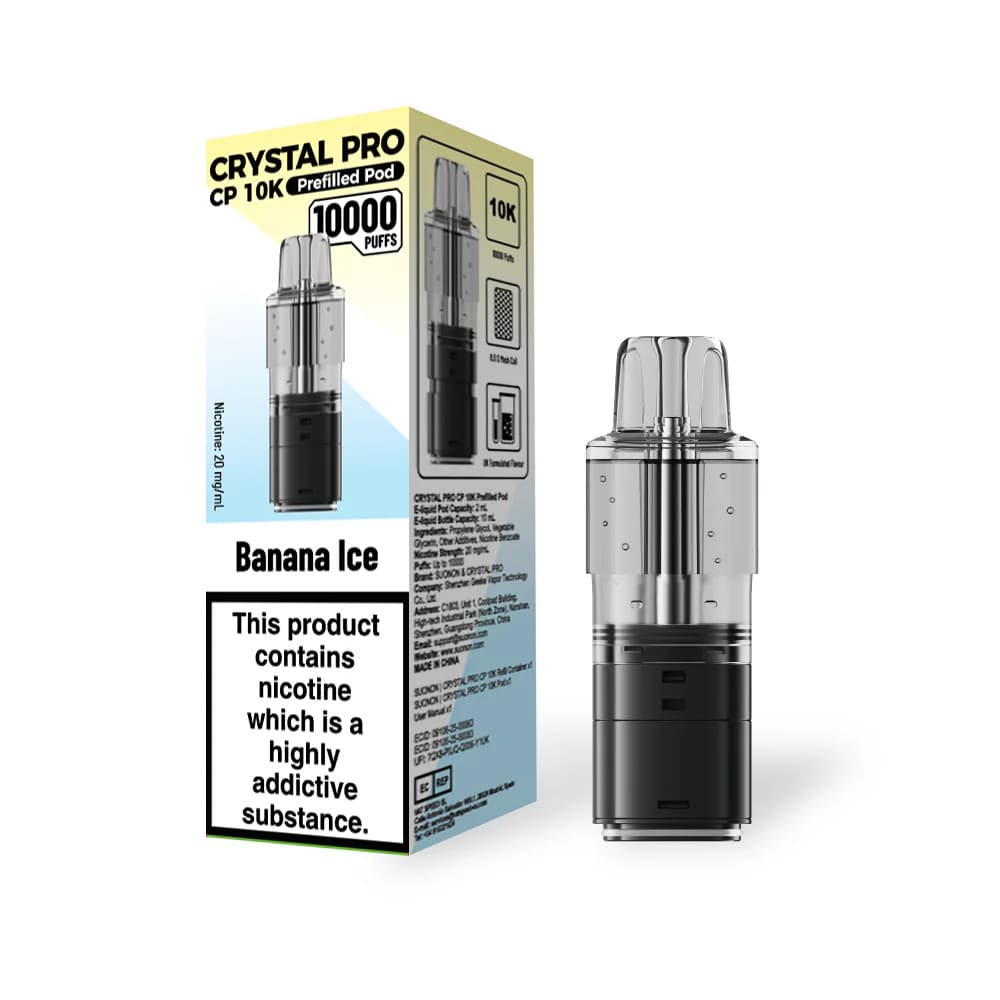 Crystal Pro CP 10k Refill Pods Pack of 5